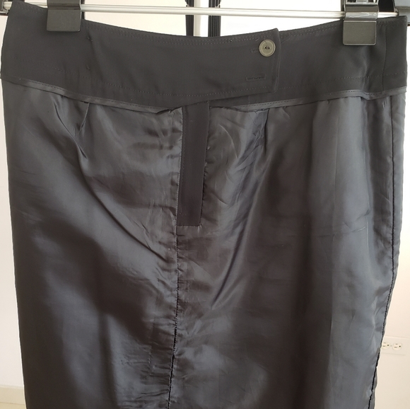NWOT Harvé Bernard Black skirt - Picture 7 of 12